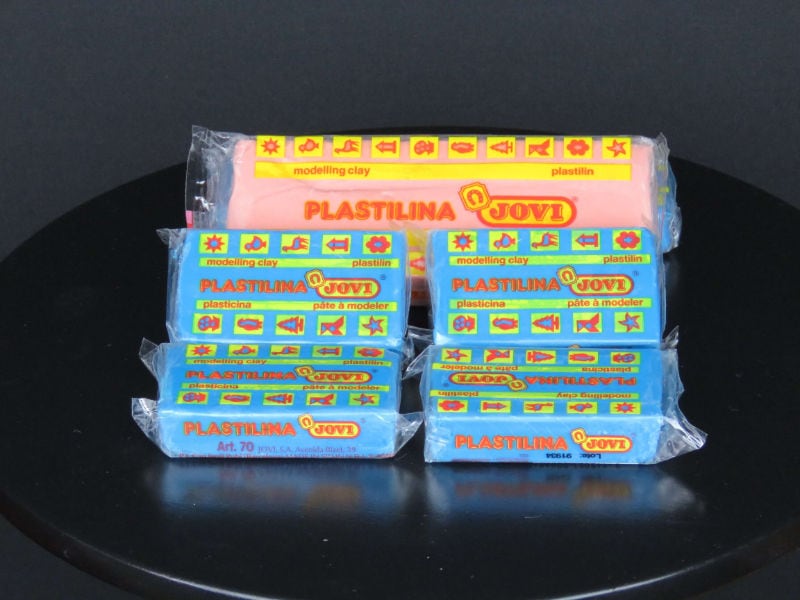 plastilina de colores jovi