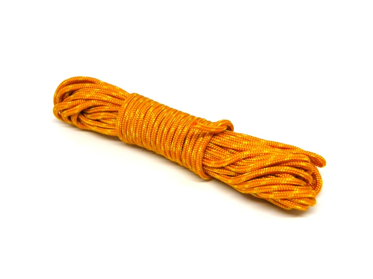 cuerda cordino de color naranja
