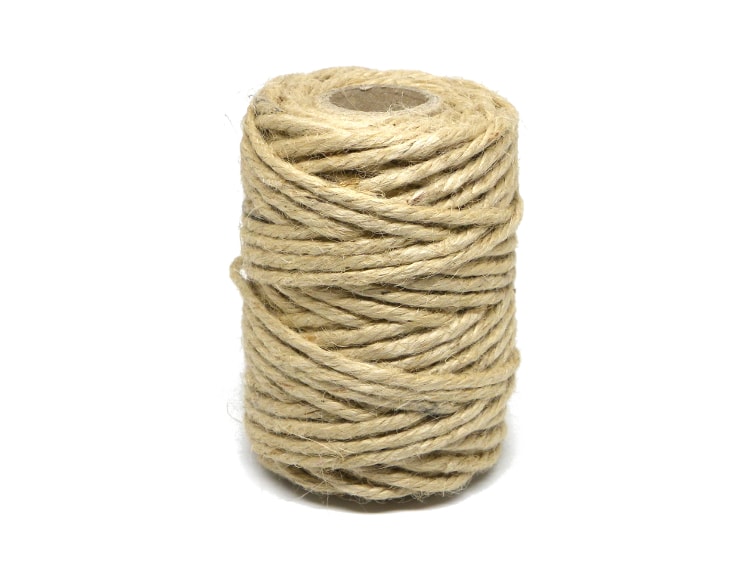 cuerda de fibras naturales de yute de 3 mm para hacer salvamanteles y posavasos