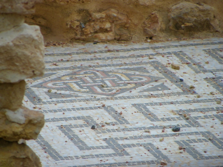 yacimiento arqueologico de una villa romana en santa pola