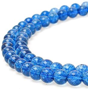 cuentas redondas de perlas de agata para joyeria