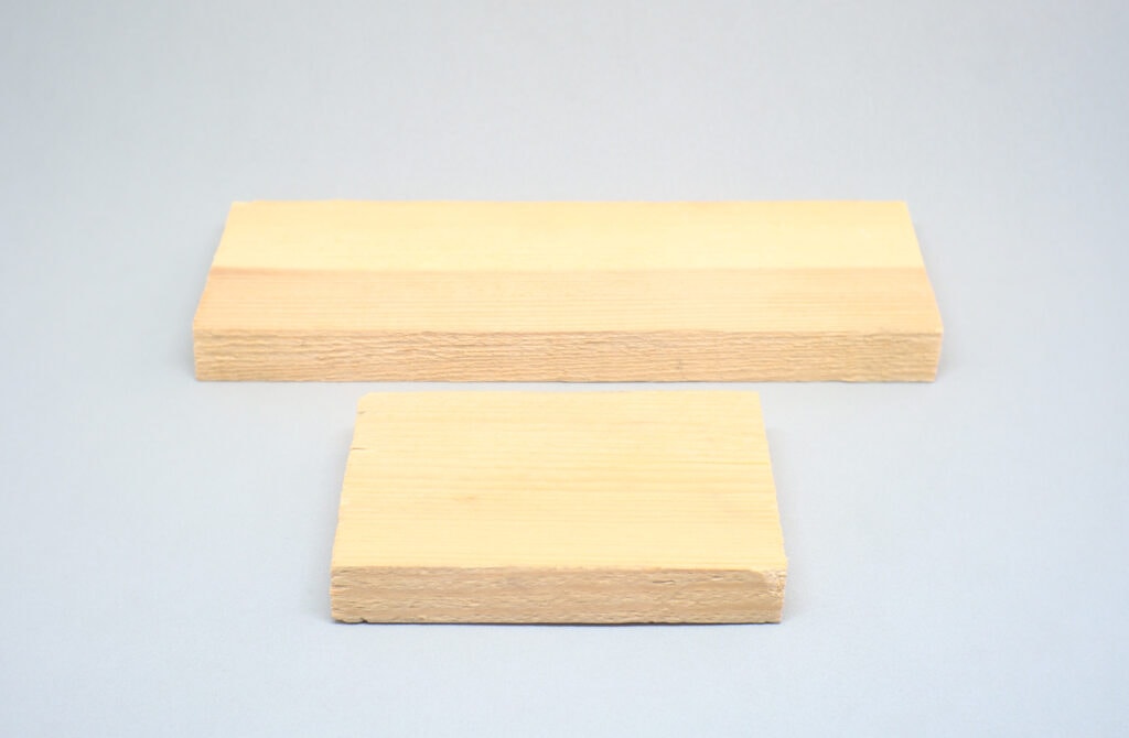 tablones de madera de un pale