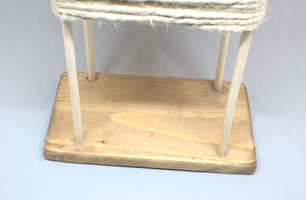 base de madera de lampara de mesa