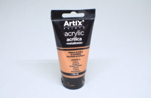 pintura acrilica metalizada color cobre