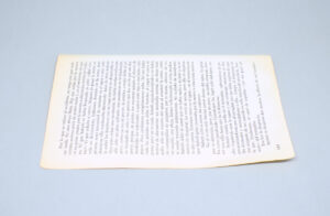 hoja de papel de un libro