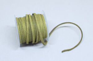 cordon plano de cuero 3 mm